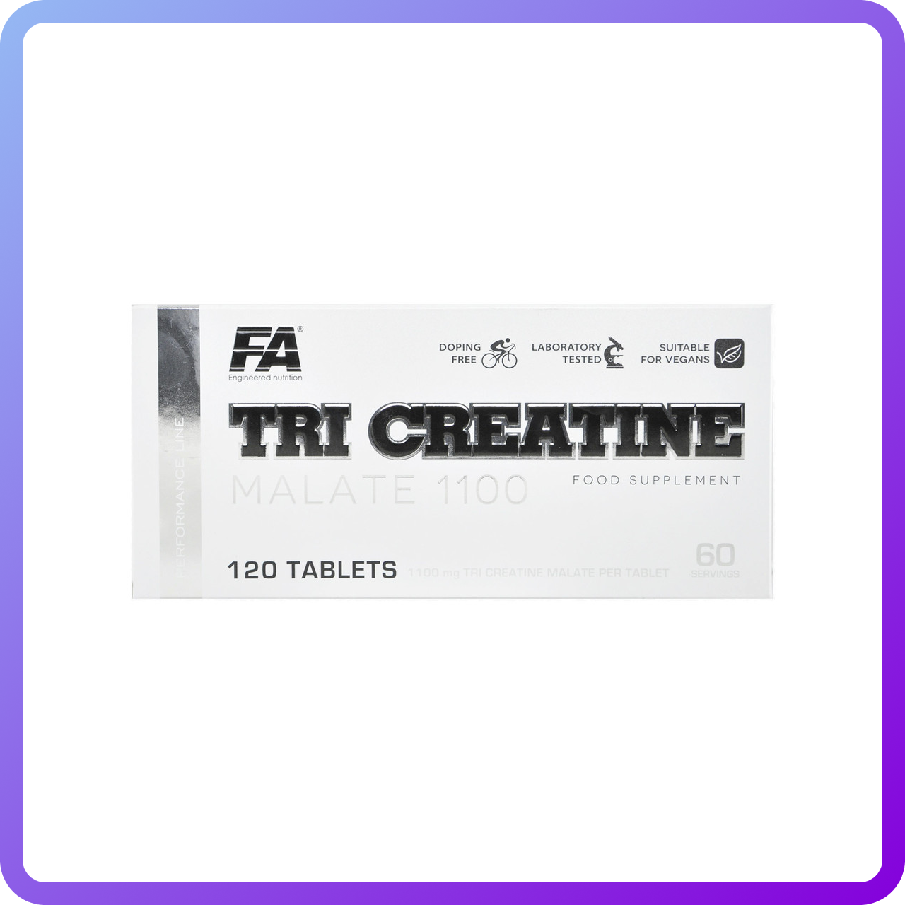 Креатин Fitness Authority Tri creatine malate 1100 120 таб (341905)