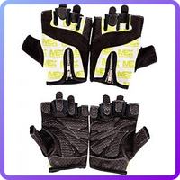 Женские перчатки для фитнеса и бодибилдинга MEX Nutrition Smart Zip Gloves Lime (334833)