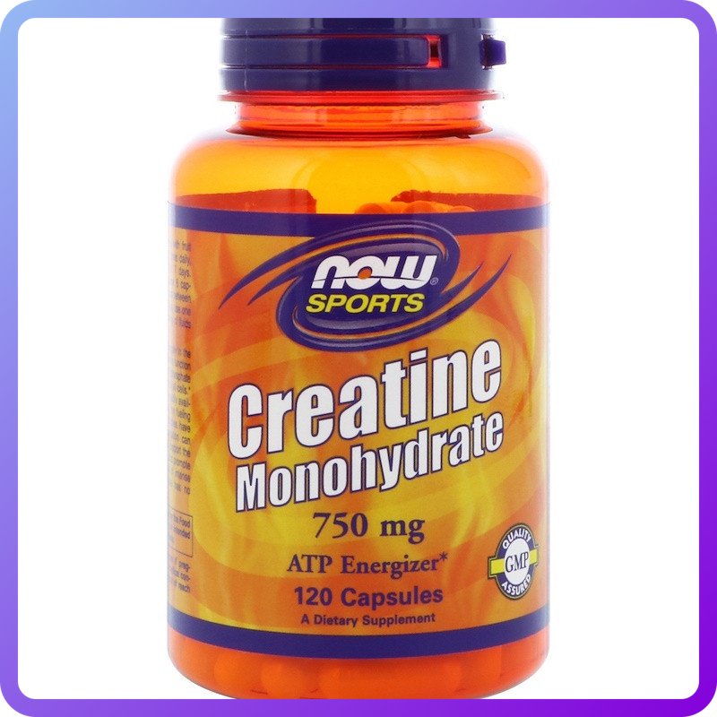 Креатин NOW Creatine 750 mg (120 кап) (105319)