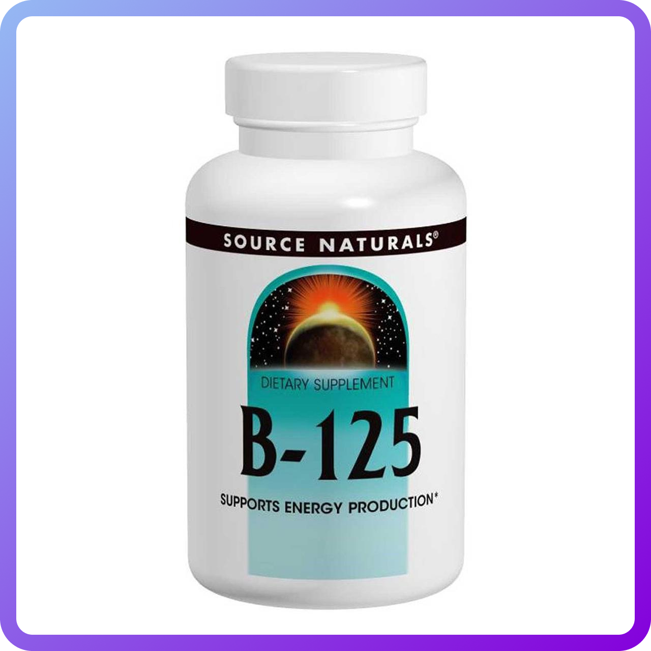 Комплекс Вітамінів Групи B Source Naturals Vitamin B 125мг 60 таблеток (342988)