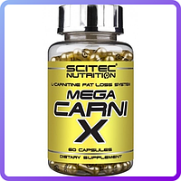Жиросжигатель Scitec Nutrition Mega Carni-X 1000 mg (60 капс) (103934)