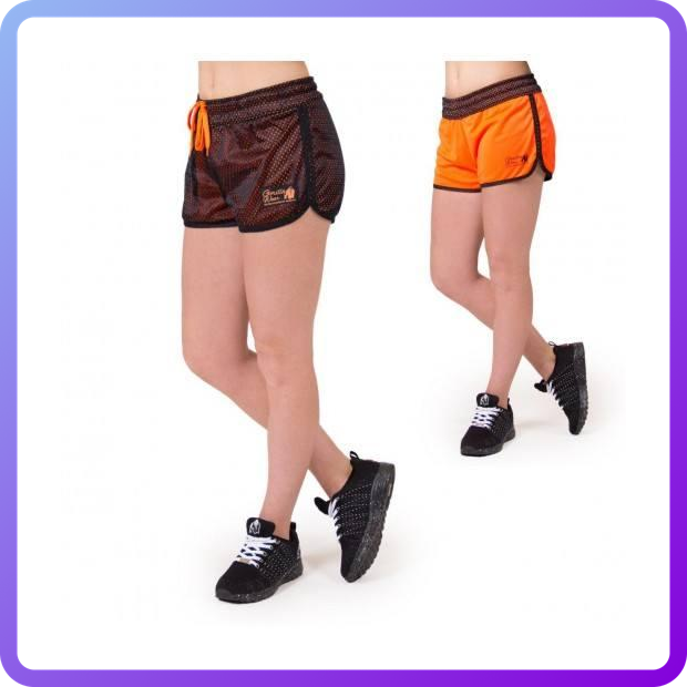 Шорти Gorilla Wear Madison Reversible Shorts Black/Neon (340598)