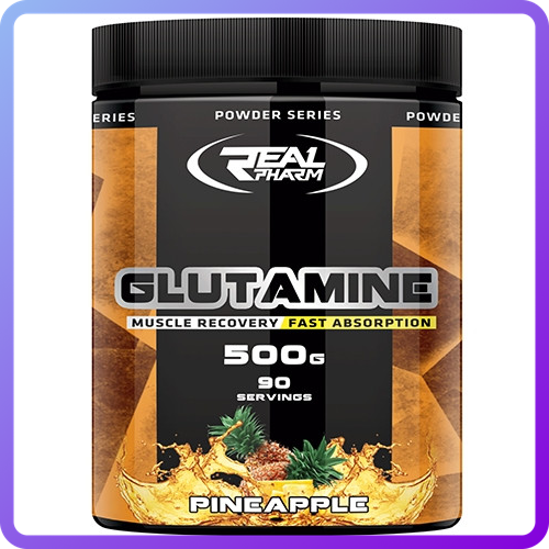 Глютамін Real Pharm Glutamine (500 г) (336196)
