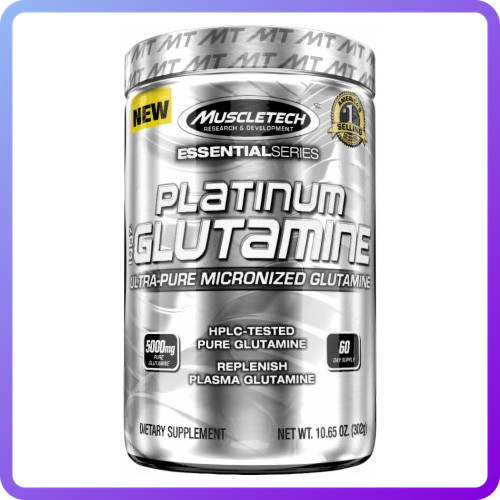 Глютамін MuscleTech Platinum 100% Glutamine (302 г) (102579)