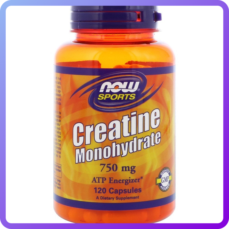 Креатин NOW Creatine 750 mg (120 кап) (226594)