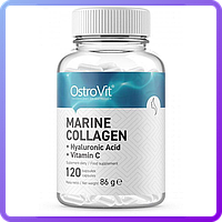 Витамины Marine Collagen + Hyaluronic Acid + Vitamin C Ostrovit (120 капс) (472856)