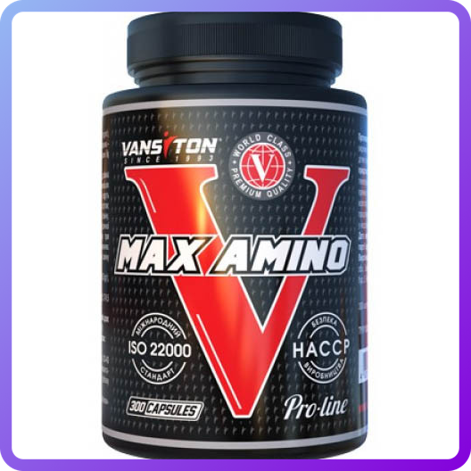 Амінокислоти Vansiton Max Amino капс (300 капс) (347401)