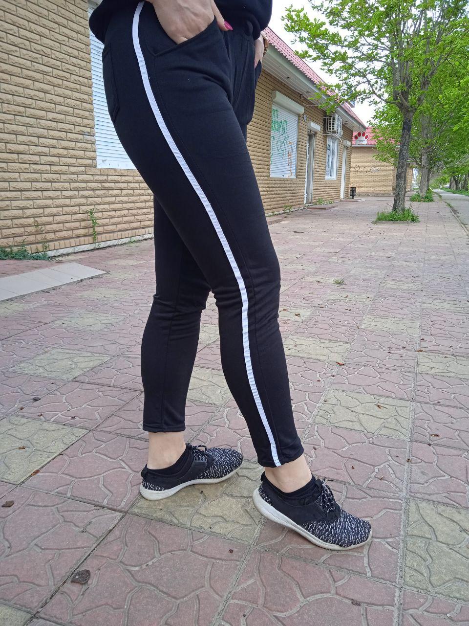 Жіночі спортивні штани"ЛАСТІВКА" 3 кишені Art: 725-2