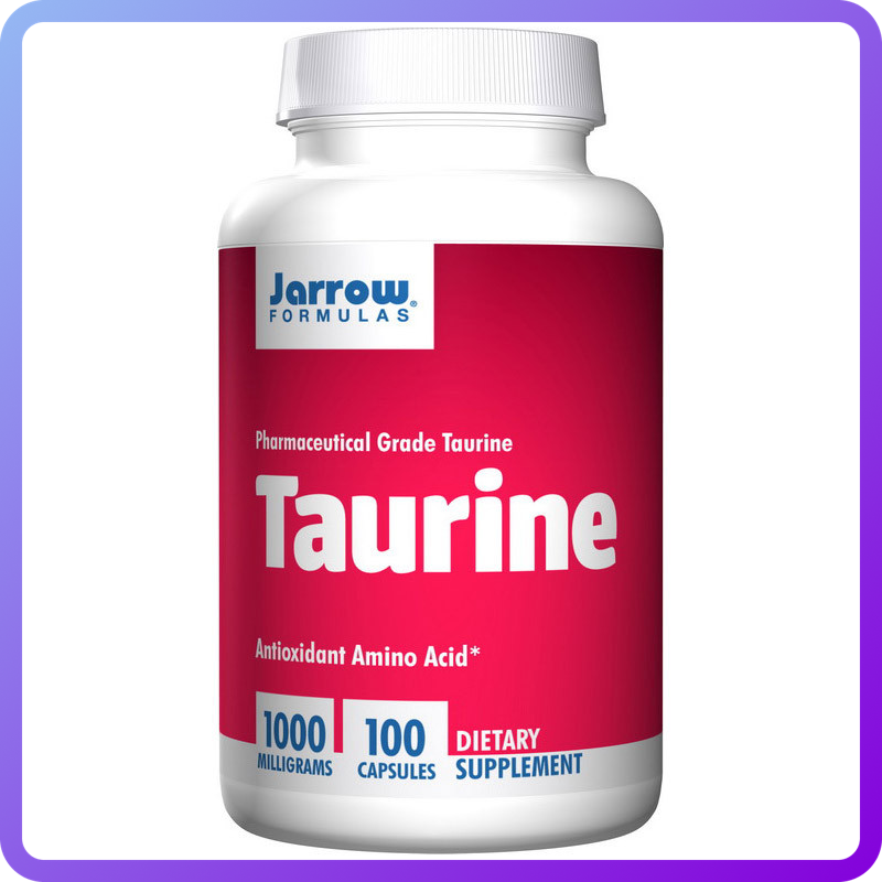 Амінокислоти Jarrow Formulas Taurine 1000 мг 100 капс (345368)