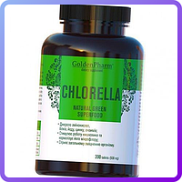Хлорела Golden Pharm Chlorella (200 таб) (236440)