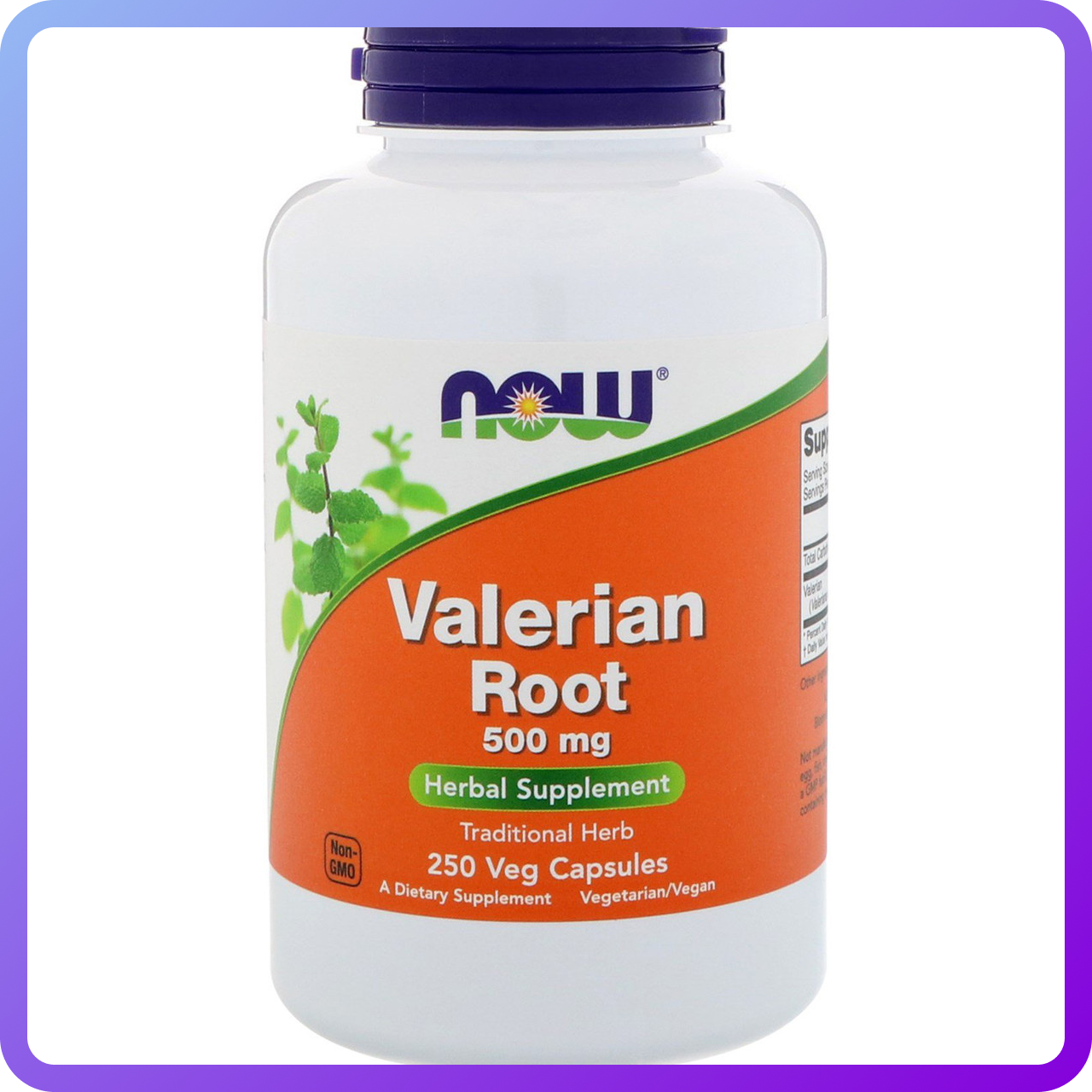 Активне довголіття NOW Valerian Root 500 mg (250 кап) (337689)