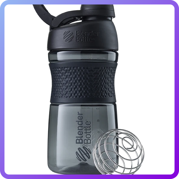 Шейкер Blender Bottle Sportmixer Twist 590 мл (Чорний) (346467)