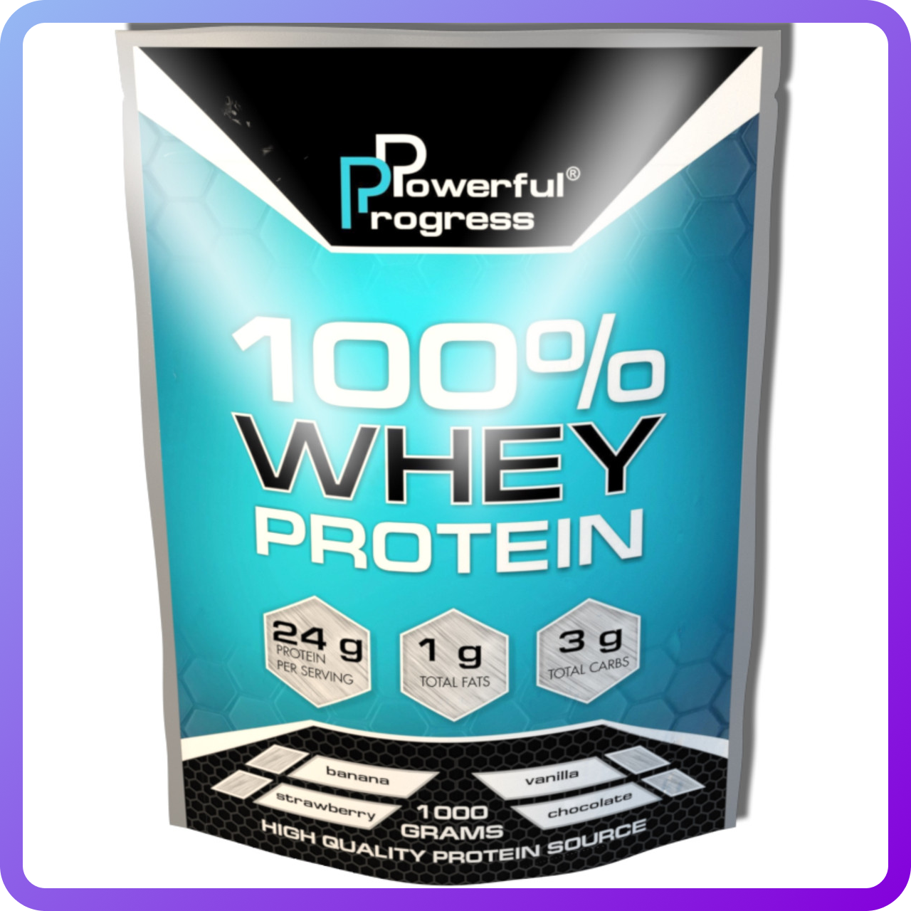 Протеїни Powerful Progress 100% Whey Protein (1000 г) (226657)