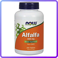 Люцерна NOW Foods Alfalfa (650 мг) (250 таб) (228386)