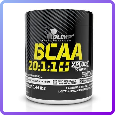 Амінокислоти BCAA OLIMP BCAA 20:1:1 Xplode (200 г) (337733)