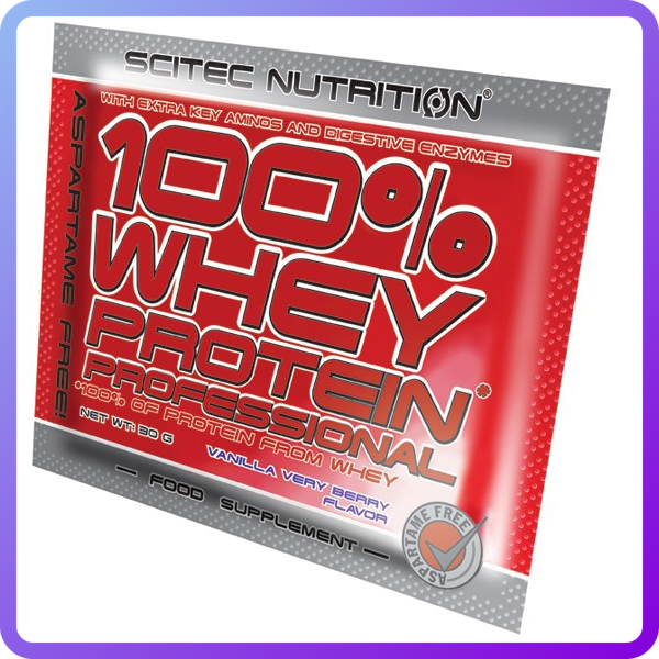 Протеїн Scitec Nutrition 100% Whey Protein Professional (30 г) 30 шт. (336299)