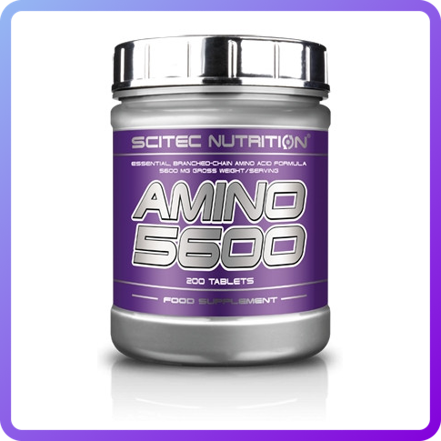 Амінокислоти Scitec Nutrition Amino 5600 (200 таб) (336301)