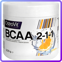 BCAA аминокислоты Ostrovit Extra Pure BCAA 2:1:1 200 г (231027)