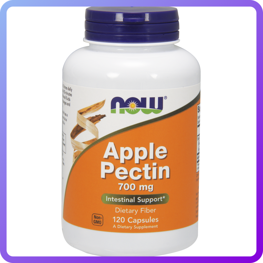 Купить Яблочный Пектин Now Foods Apple Pectin 700 мг 120 капсул (110790 ...