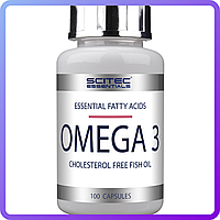 Комплекс незаменимых жирных кислот Scitec Essentials Omega 3 (100 капс) (104062)