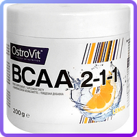 BCAA аминокислоты Ostrovit Extra Pure BCAA 2:1:1 200 г (453217)