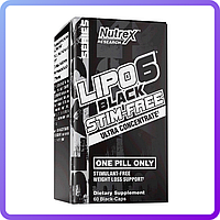 Жиросжигатель Nutrex Lipo-6 Black Ultra Concentrate Stim-Free (60 капс) (229893)