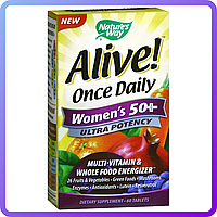 Вітаміни для жінок nature's Way Once Daily women's 50 + MultiVitamin (60 таб) (102718)