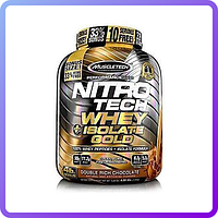 Протеїн MuscleTech Nitro-Tech Plus Isolate Gold (1,8 кг) (335028)