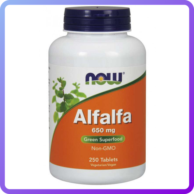 Люцерна NOW Foods Alfalfa (650 мг) (250 таб) (339486)