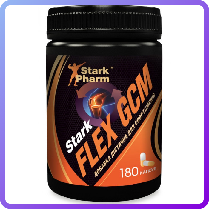 Комплекс для суглобів і зв'язок Stark Pharm Stark Flex GCM 180 таб (346514)