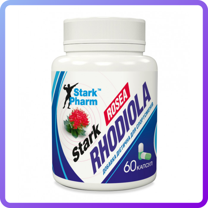 Адаптоген Stark Pharm Stark Rhodiola rose 400 мг 60 капс (346516)