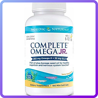 Риб'ячий жир Риб'ячий Жир для Підлітків Nordic Naturals Complete Omega Junior 283 мг 180 Капсул (454294)