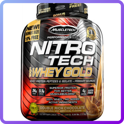 Протеїн MuscleTech Nitro-Tech Whey Gold (3,63 кг) (335032)