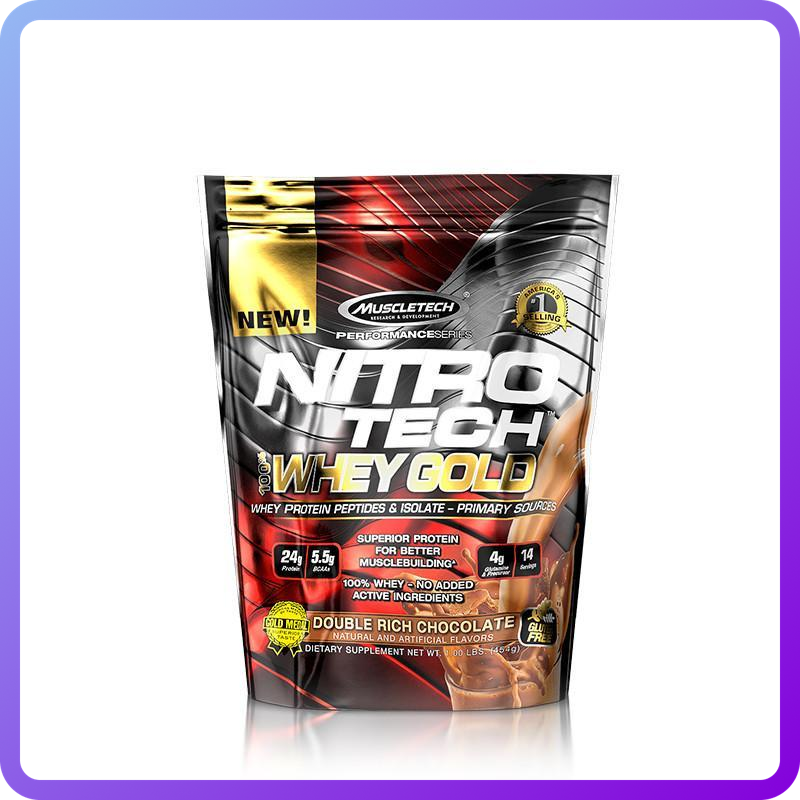 Протеїн MuscleTech Nitro-Tech Whey Gold (450 г) (335033)