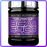 Амінокислоти BCAA SciTec Nutrition BCAA 6400 (125 таб) (336362)