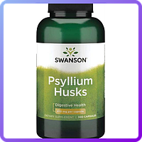 Лушпиння насіння подорожника Swanson Psyllium Husks 610 мг 300 капс (235564)