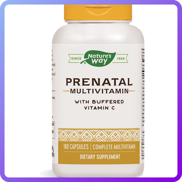 Вітаміни для вагітних жінок nature's Way Prenatal Formula (180 кап) (224015)