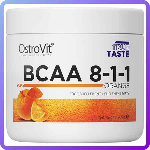 Амінокислоти BCAA Ostrovit Extra Pure BCAA 8:1:1 200 м (342119)