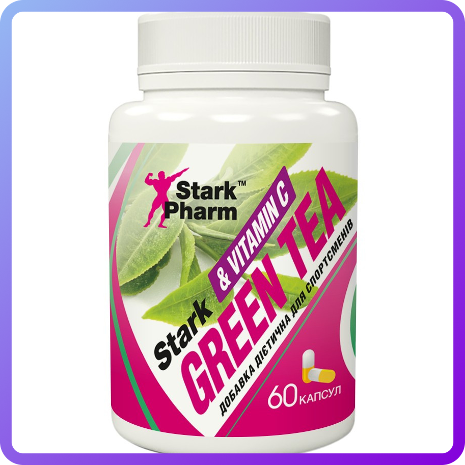Вітаміни Stark Pharm Stark Green Tea Vit C 60 таб (346568)
