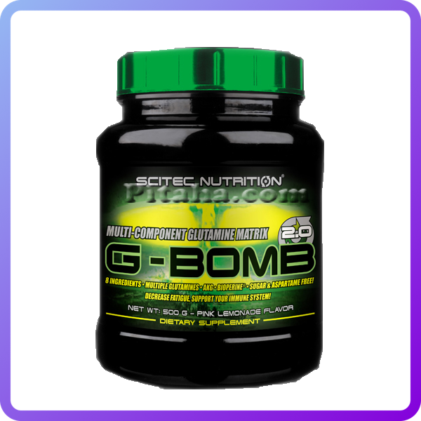 Глютамін Scitec Nutrition G-Bomb 2.0 (500 г) (336413)