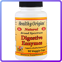 Ензими широкого спектру дії для поліпшення травлення Healthy Origins Digestive Enzymes (90 желевых капсул) (105544)