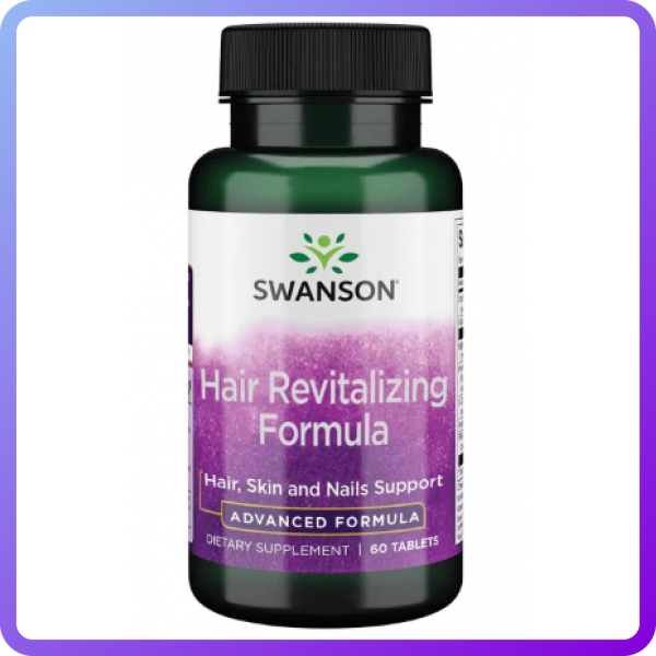 Вітаміни для волосся, шкіри та нігтів Swanson Ultra Hair Revitalizing Furmula 60 таб (346576)