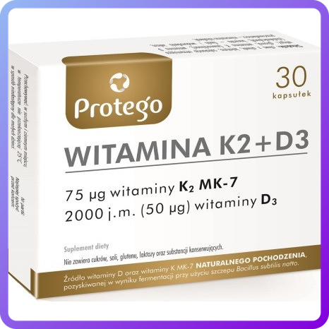 Вітаміни Protego Witamina K2+D3 30 капс (346579)