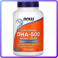 Вітаміни для вагітних жінок Now Foods DHA-500 (180 желатинових капсул) (226816)