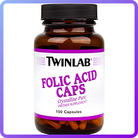 Активне довголіття Twinlab Folic Acid Caps (100 кап) (337864)