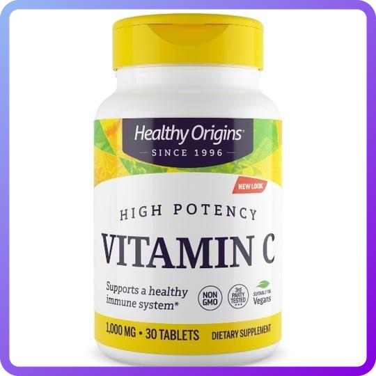 Вітаміни і мінерали Healthy Origins Vitamin C 1000 мг 30 таб (345556)