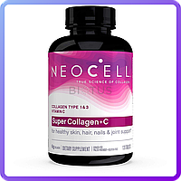 Препарат для відновлення суглобів і зв'язок Neocell Super Collagen+C Type 1+3 (120 таб) (335123)