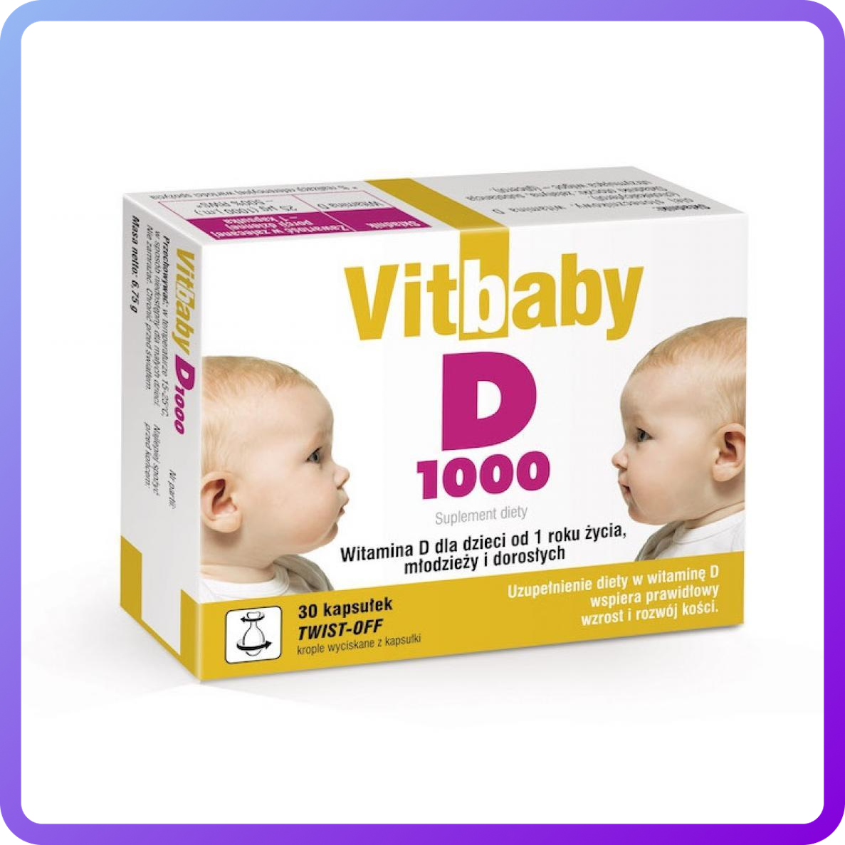 Вітаміни Protego Vit Baby D 1000 30 капс (346593)