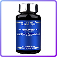 Амінокислота регулює настрій і знижує стрес Scitec Nutrition Tryptophan (60 капс) (336483)