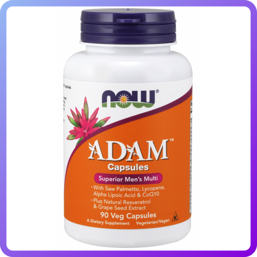 Вітаміни для чоловіків NOW Adam (90 капс) (335134)